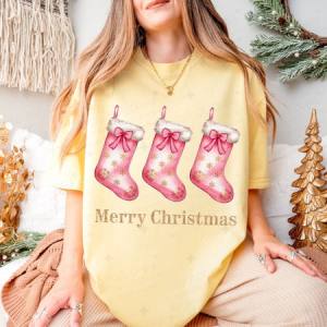 COQUETTE MERRY CHRISTMAS - DTF TRANSFER