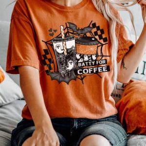 BATTY FOR COFFEE *OLLIE & CO. EXCLUSIVE* - DTF TRANSFER