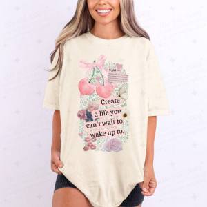 COQUETTE CREATE A LIFE - DTF TRANSFER