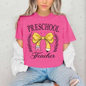 COQUETTE PRESCHOOL TEACHER - DTF TRANSFER