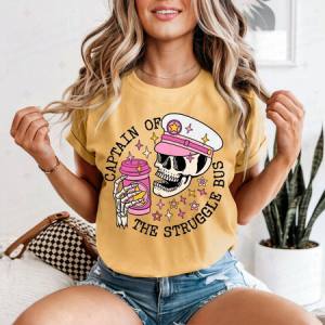 CAPTAIN OF THE STRUGGLE BUS - DTF TRANSFER