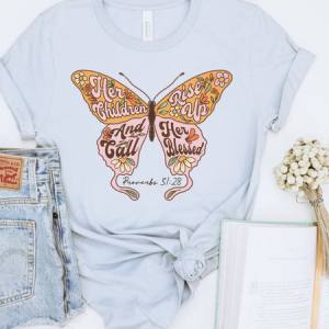 RISE UP AND CALL HER BLESSED - DTF TRANSFER