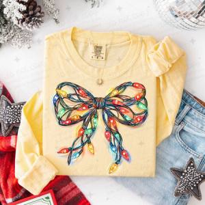 COQUETTE CHRISTMAS LIGHTS - DTF TRANSFER