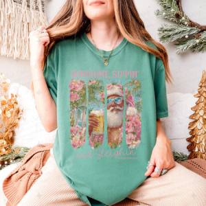 SUNSHINE,SIPPIN' AND SLEIGHIN - DTF TRANSFER