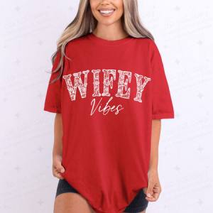 WIFEY VIBES - FAUX LACE - DTF TRANSFER