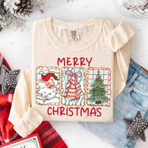 COQUETTE MERRY CHRISTMAS - DTF TRANSFER