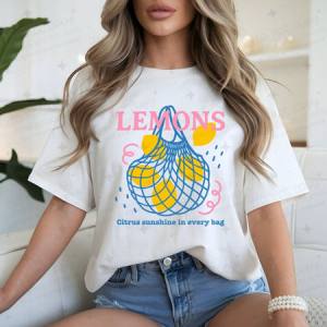LEMONS CITRUS SUNSHINE IN EVERY BAG - DTF TRANSFER