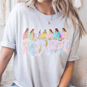 LAST SUPPER WATERCOLOR - DTF TRANSFER