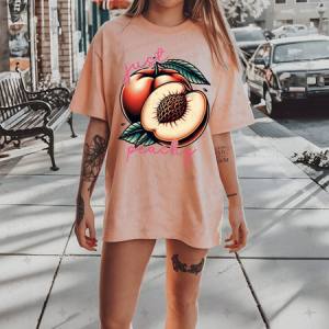 JUST PEACHY - DTF TRANSFER