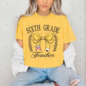 COQUETTE SIXTH GRADE TEACHER - DTF TRANSFER