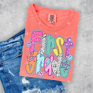 PREPPY FIRST- DTF TRANSFER