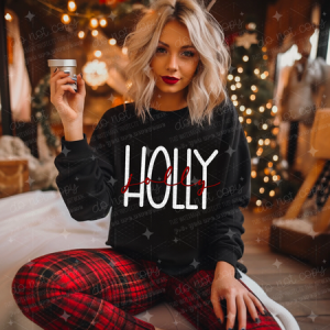 HOLLY JOLLY - DTF TRANSFER