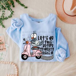 LET'S DO THIS BEFORE MY ANXIETY KICKS IN - DTF TRANSFER