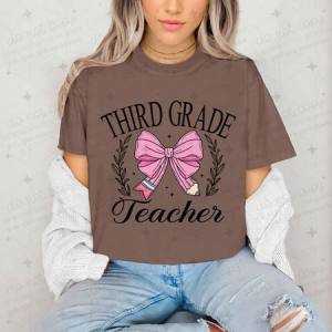 COQUETTE THIRD GRADE TEACHER - DTF TRANSFER