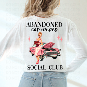 ABANDONED WIVES CLUB - DTF TRANSFER