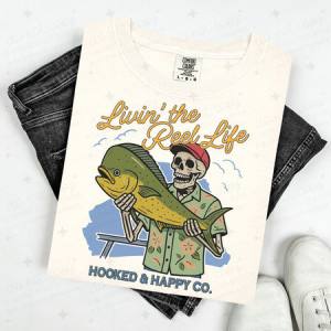 LIVIN' THE REEL LIFE - DTF TRANSFER