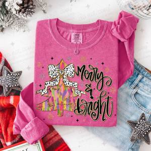 COQUETTE MERRY & BRIGHT - DTF TRANSFER