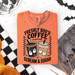 FRESHLY BOO'D COFFEE - DTF TRANSFER