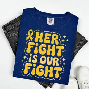 HER FIGHT IS OUR FIGHT - DTF TRANSFER