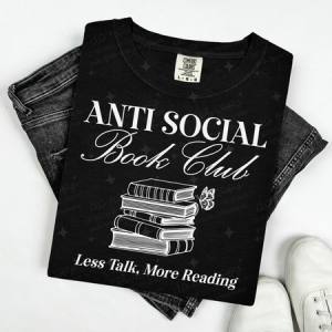 ANTISOCIAL BOOK CLUB - DTF TRANSFER