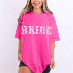 BRIDE - FAUX LACE - DTF TRANSFER
