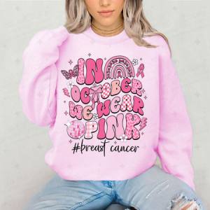 COQUETTE IN OCTOBER WE WEAR PINK - DTF TRANSFER