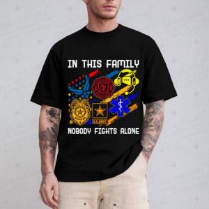 IN THIS FAMILY NOBODY FIGHTS ALONE - DTF TRANSFER