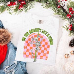 ON THE NAUGHTY LIST & VIBING - DTF TRANSFER