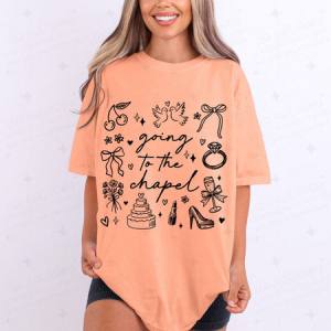 COQUETTE GOING TO THE CHAPEL - DTF TRANSFER