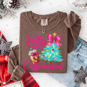 COQUETTE JOLLY AND CAFFEINATED - DTF TRANSFER