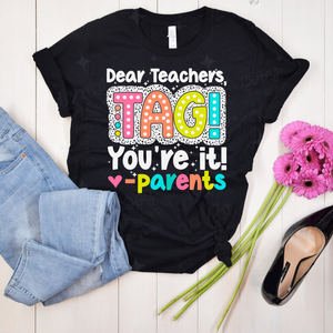 DEAR TEACHERS - DTF TRANSFER