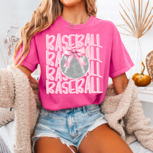 COQUETTE PINK PRETTY SPORTS - DTF TRANSFER