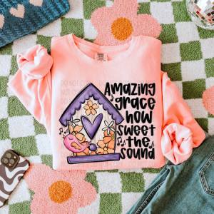 AMAZING GRACE - DTF TRANSFER