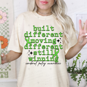 BUILT DIFFERENT MOVING DIFFERENT STILL WINNING - DTF TRANSFER