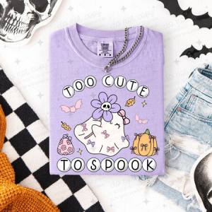 COQUETTE TOO CUTE TO SPOOK - DTF TRANSFER