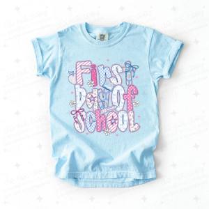 COQUETTE FIRST DAY OF SCHOOL - DTF TRANSFER