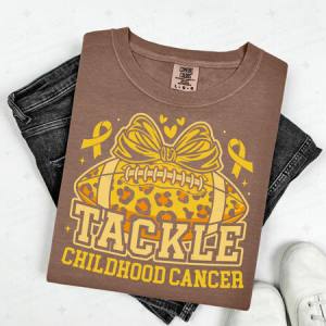 COQUETTE TACKLE CHILDHOOD CANCER - DTF TRANSFER