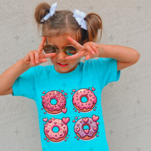 VALENTINE DONUTS - DTF TRANSFER