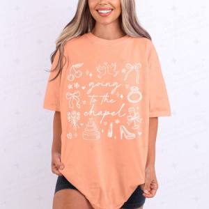 COQUETTE GOING TO THE CHAPEL - DTF TRANSFER