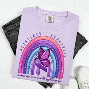 ALZHEIMER'S AWARENESS - DTF TRANSFER