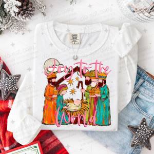 JOY TO THE WORLD - DTF TRANSFER