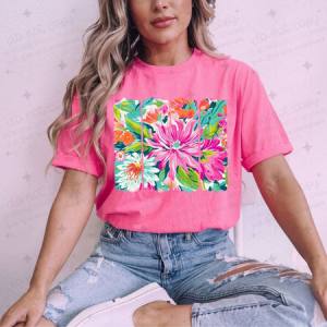 FLORAL DOODLE - DTF TRANSFER