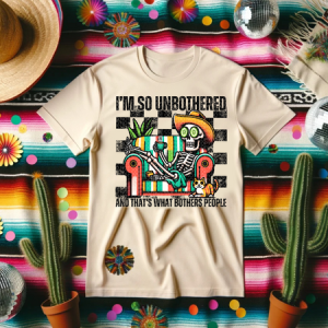 UNBOTHERED *OLLIE & CO. EXCLUSIVE* - DTF TRANSFER