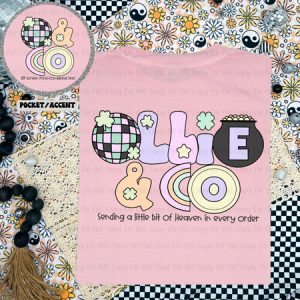 RETRO ST. PATRICK'S DAY BUSINESS NAMES - FRONT+BACK - MOCKUP ONLY