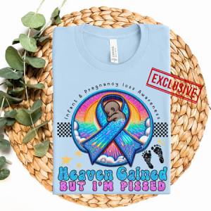 HEAVEN GAINED BUT I'M PISSED *OLLIE & CO. EXCLUSIVE* - DTF TRANSFER