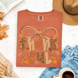 COQUETTE THANKFUL - DTF TRANSFER