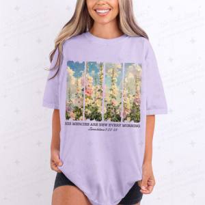 HIS MERCIES ARE NEW EVERY MORNING - DTF TRANSFER