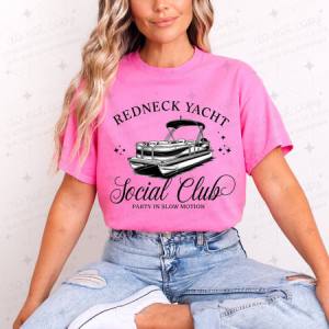 REDNECK YACHT SOCIAL CLUB - DTF TRANSFER