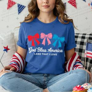 COQUETTE GOD BLESS AMERICA - DTF TRANSFER