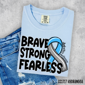 BRAVE STRONG FEARLESS - DTF TRANSFER